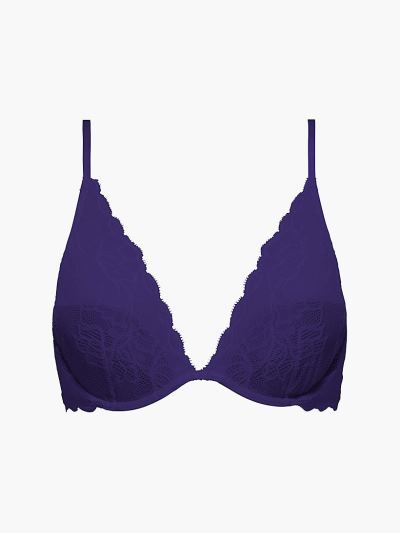 Calvin Klein Underwear HU182219 | Calvin Klein Seductive Comfort Plunge Női Melltartó Lila